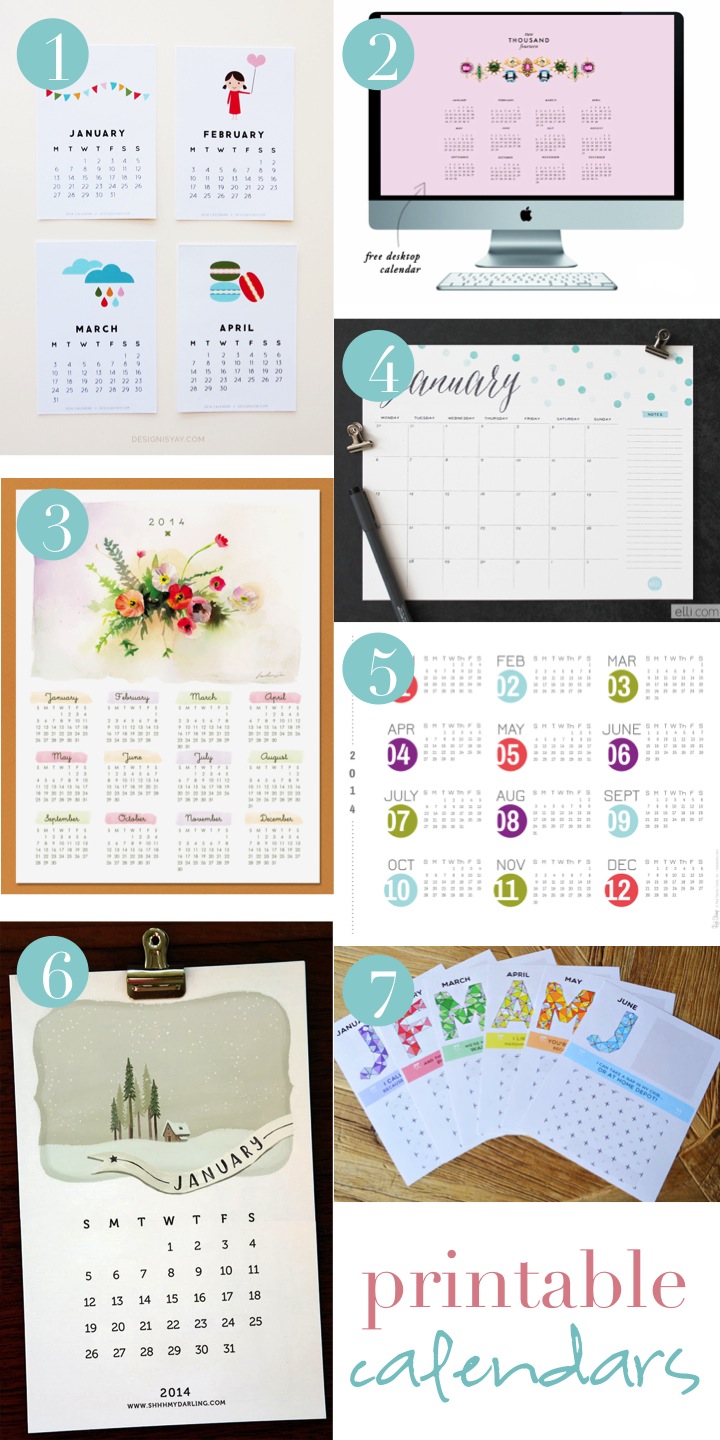 2014-Calendars